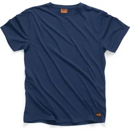 Scruffs Worker T Shirt - Navy, XL