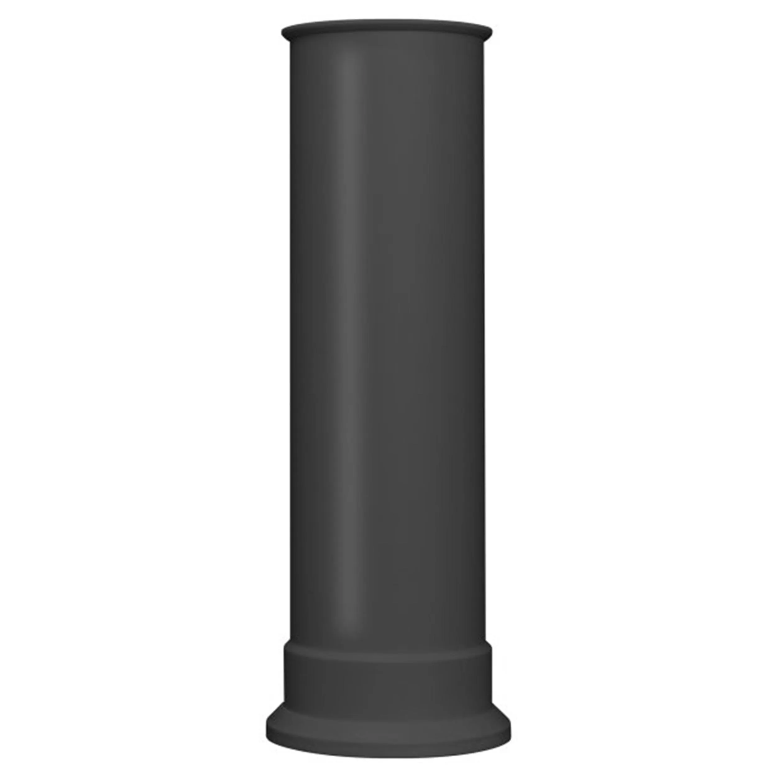 Adam Charcoal Grey Straight Stove Pipe - 23465