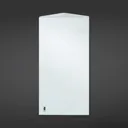 RAK Riva Single Door Corner Stainless Steel Mirror Cabinet 600 x 380mm