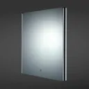 RAK Resort LED Bathroom Mirror with Demister Pad and Shaver Socket 700 x 550mm - Mains Power