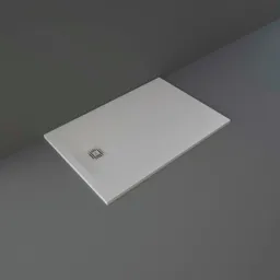 RAK Feeling Rectangular Shower Tray 800 x 1400mm - Solid Grey