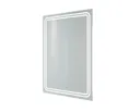 RAK Pluto LED Bathroom Mirror with Demister Pad and Shaver Socket 800 x 600mm - Mains Power