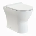 Aspire Cara Back to Wall Rimless Toilet & Soft Close Seat