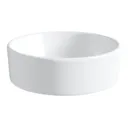 Artist Collection Wowee White countertop round basin 385mm with waste