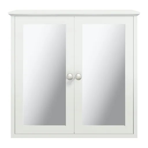 The Bath Co. Camberley white mirror cabinet 598 x 620mm