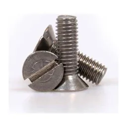 Sirius Countersunk Machine Screw Slotted BZP - M4, 6mm, Pack of 1