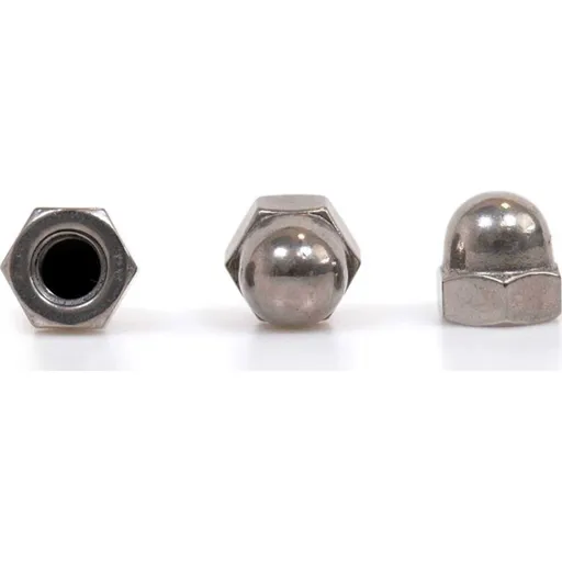 Sirius A2 304 Stainless Steel Hexagon Dome Nuts - M4