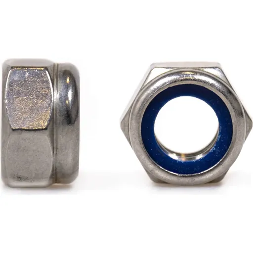 Sirius A2 304 Stainless Steel Hexagon Lock Nuts - M10