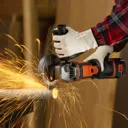 Black and Decker BCG720 18v Cordless Angle Grinder 125mm - 2 x 2ah Li-ion, Charger, No Case
