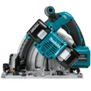 Makita DSP600ZJ Twin 18v LXT Cordless Brushless Plunge Saw 3 Piece Kit - No Batteries, No Charger, Case & Accessories