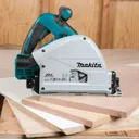 Makita DSP600ZJ Twin 18v LXT Cordless Brushless Plunge Saw 6 Piece Kit - No Batteries, No Charger, Case & Accessories