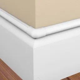 D-Line White 20mm External 90° Trunking angle, Pack of 2