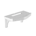 D-Line White Cable tidy shelf