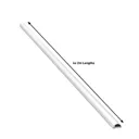 D-Line White Semi-circle Decorative trunking,(W)20mm (L)2m (H)10mm, Pack of 4
