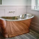 BC Designs Boat Freestanding Bath Copper & Nickel 1500 x 725mm - BAC015