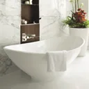 BC Designs Kurv Freestanding Bath White 1890 x 900mm - BAB005