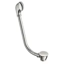 BC Designs Push Down Exposed Extended Bath Waste Chrome - WAS050