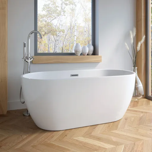 Vasari Opulent Freestanding Bath 1700mm
