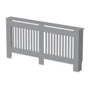 Radiator Cover Extra Large - Grey Vertical Style