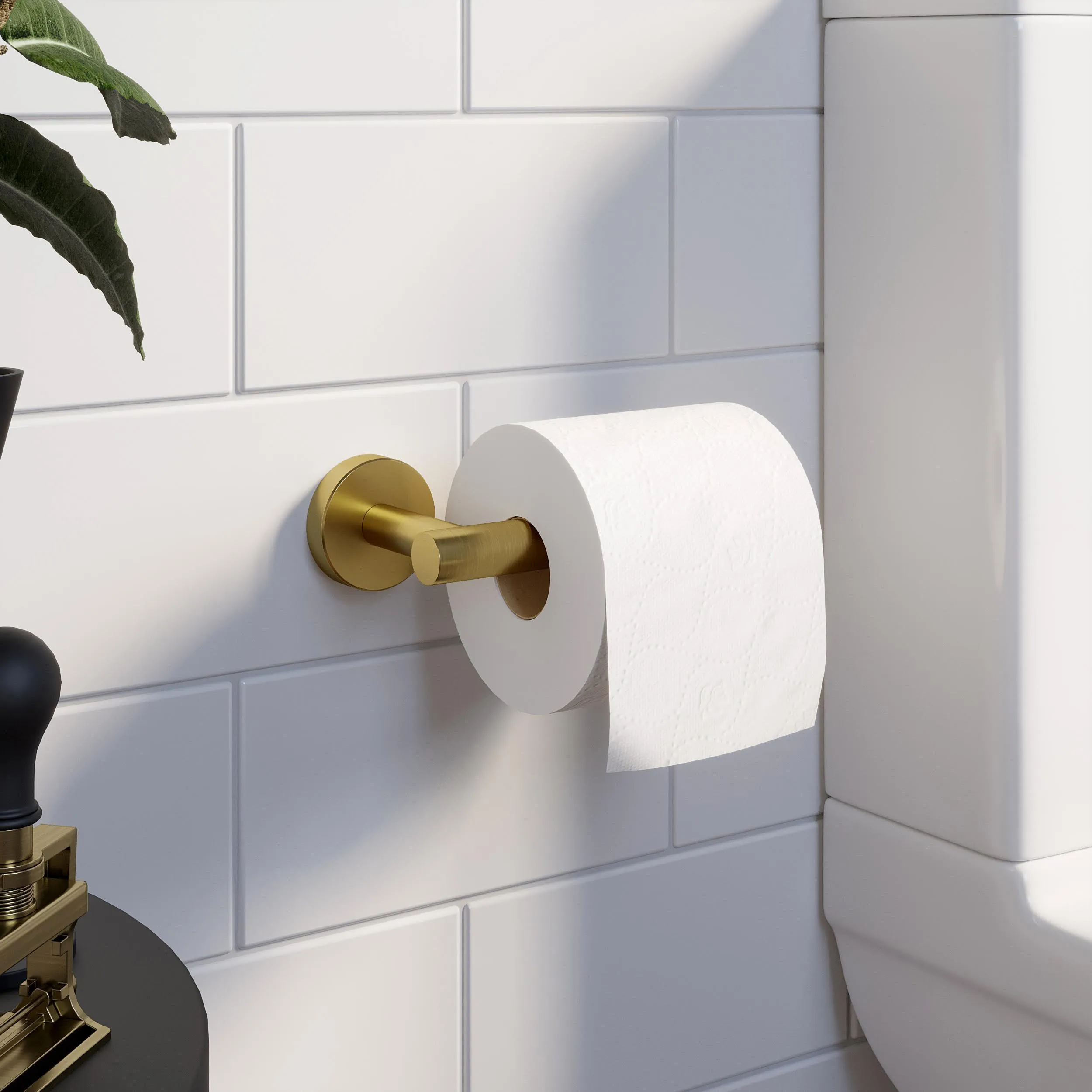 Architeckt Halcyon Gold Toilet Roll Holder