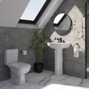 Baystone Paris Premium Close Coupled Toilet with Soft Close Seat