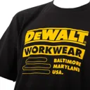 DeWalt Brookfield Black T-shirt Medium