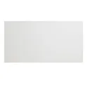 Perouso White Gloss Plain Ceramic Wall Tile Sample