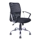 Black Mesh Office chair, Pack of 1