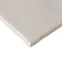 Vernisse Rectangular Grey Gloss Plain Ceramic Wall Tile Sample
