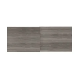 Atomia Matt grey oak effect Sliding Wardrobe Door (H)560mm (W)737mm, Pack of 4