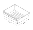 GoodHome Atomia Full extension Pull-out basket (W)464mm (D)400mm