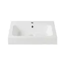 GoodHome Duala Resin Central Worktop with integrated basin (W)600mm