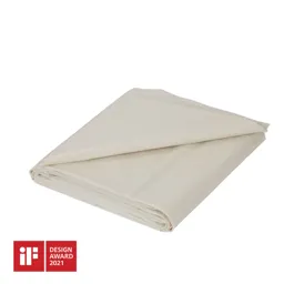 GoodHome Large Reusable Non-slip Dust sheet, (L)3m, (W)4m