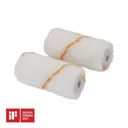 GoodHome 2.5" Woven polyester Roller sleeve, Pack of 2