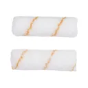 GoodHome 4" Woven polyester Roller sleeve, Pack of 2