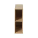 GoodHome Avela Matt Oak effect Wall Cabinet (W)200mm (H)600mm