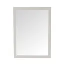 GoodHome Perma White Rectangular Bathroom Mirror (H)700mm (W)500mm