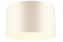 GoodHome Kpezin Cream Fabric dyed Light shade (D)400mm