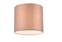 GoodHome Kpezin Taupe Fabric dyed Light shade (D)150mm