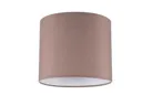 GoodHome Kpezin Taupe Fabric dyed Light shade (D)200mm