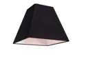 GoodHome Qarnay Charcoal Fabric dyed Light shade (D)200mm