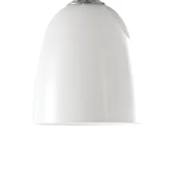 Shafat Gloss White Bathroom Wired Wall light