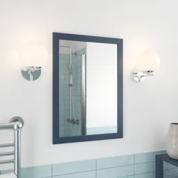Dorres Chrome effect Bathroom Wired Wall light