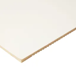 Flexible Primed White Medium-density fibreboard (MDF) Board (L)1.22m (W)0.61m (T)6mm 3340g