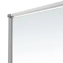 GoodHome Ezili Clear glass 2 panel Sliding Shower Door (W)980mm