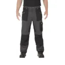 Site Black & grey Men's Multi-pocket trousers, W34" L32"
