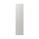 GoodHome Stevia Matt Pewter grey slab Tall End panel (H)2400mm (W)610mm