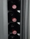 GoodHome BIWCB15UK Black 7 bottles Wine cooler