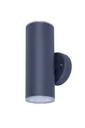 Blooma Candiac Matt Charcoal grey Mains-powered LED Outdoor Wall light 760lm