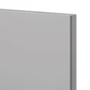 GoodHome Balsamita Matt grey slab Tall Cabinet door (W)150mm (T)16mm
